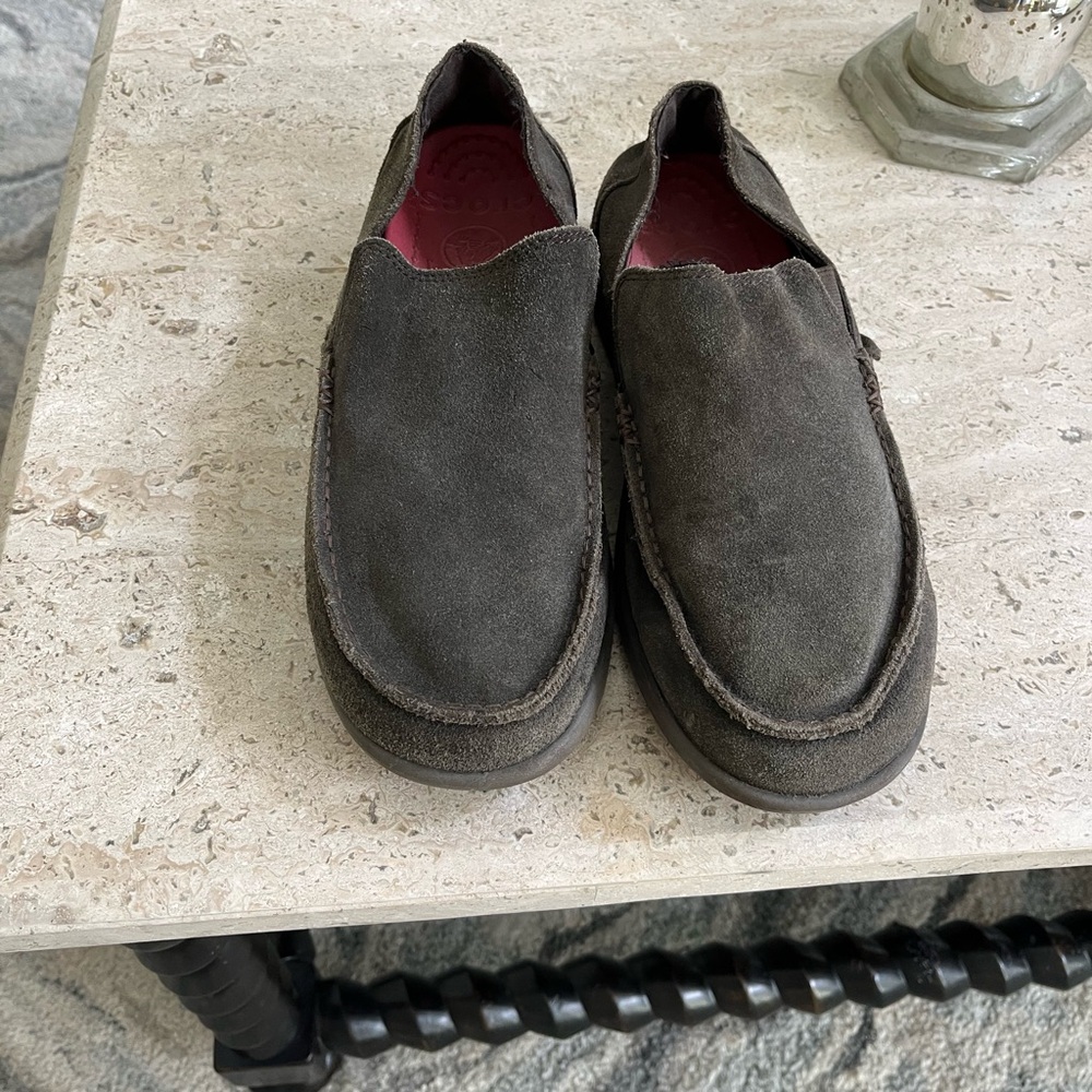 CROCS Men's Loafers - Dark Brown